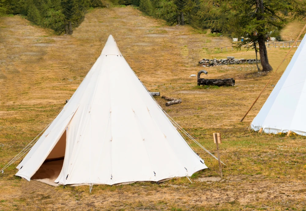 glamping teepee tent