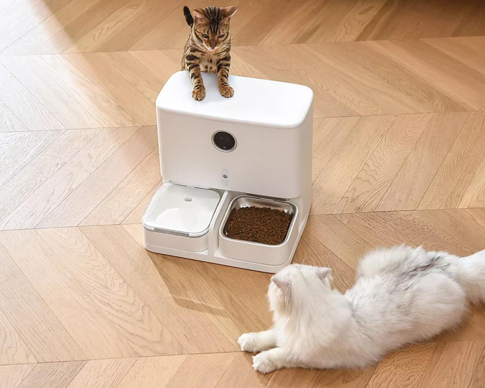 pet food automatic dispenser